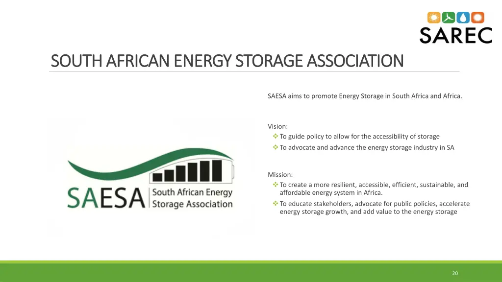 south african energy storage association south