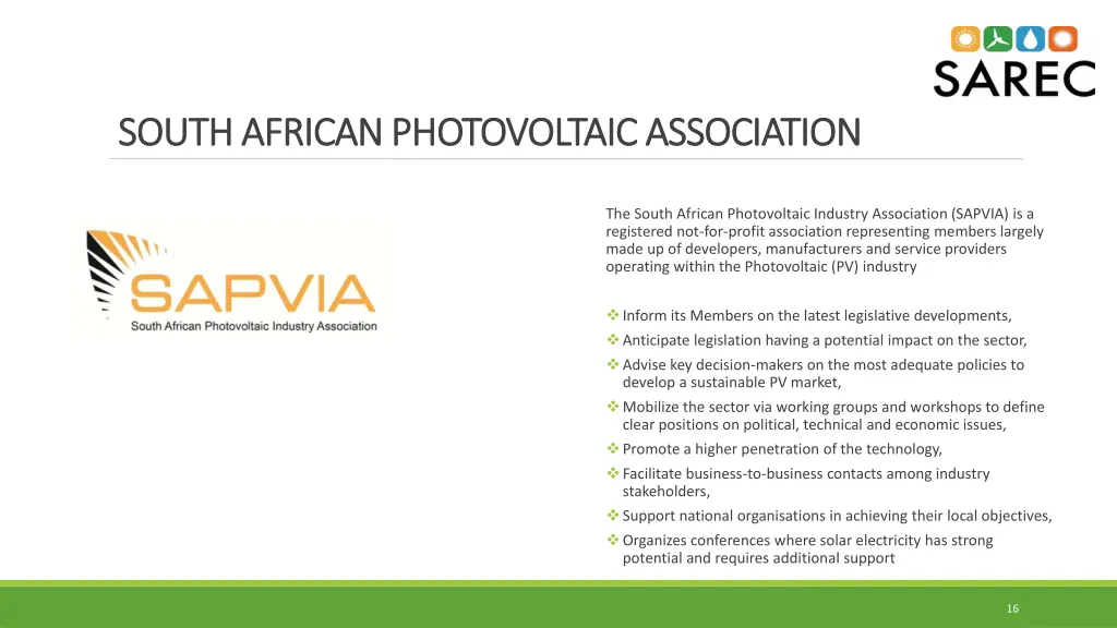 south african photovoltaic association south