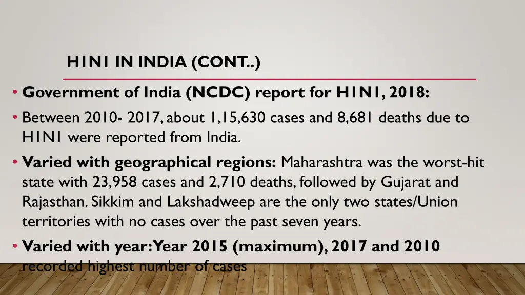 h1n1 in india cont 1