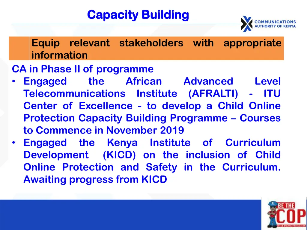 capacity building capacity building