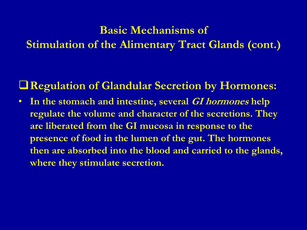 basic mechanisms of 1