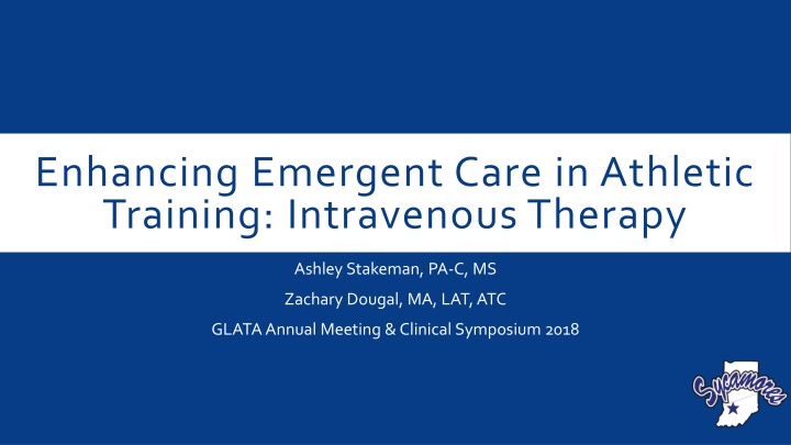 enhancing emergent care in athletic training