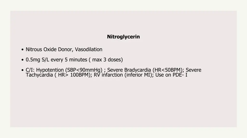 nitroglycerin