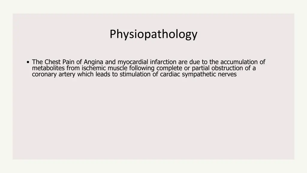 physiopathology