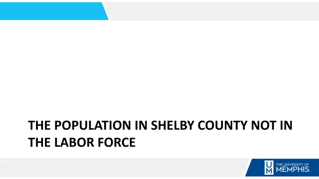 the population in shelby county not in the labor