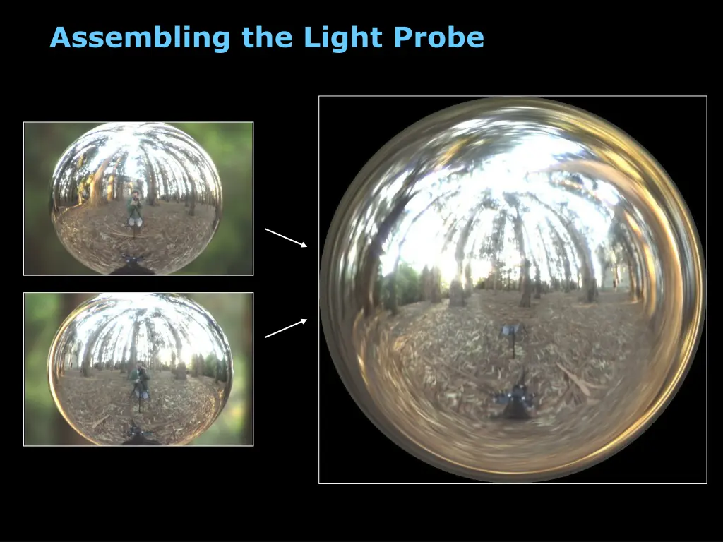 assembling the light probe