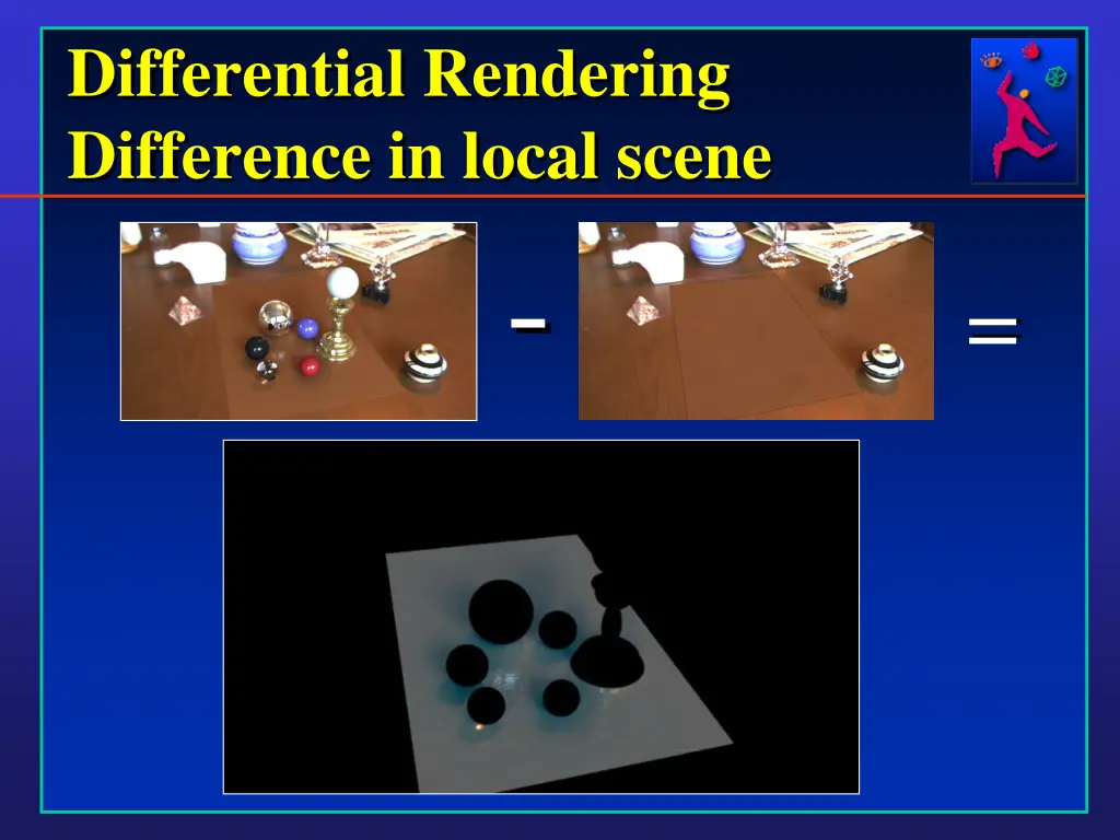 differential rendering difference in local scene