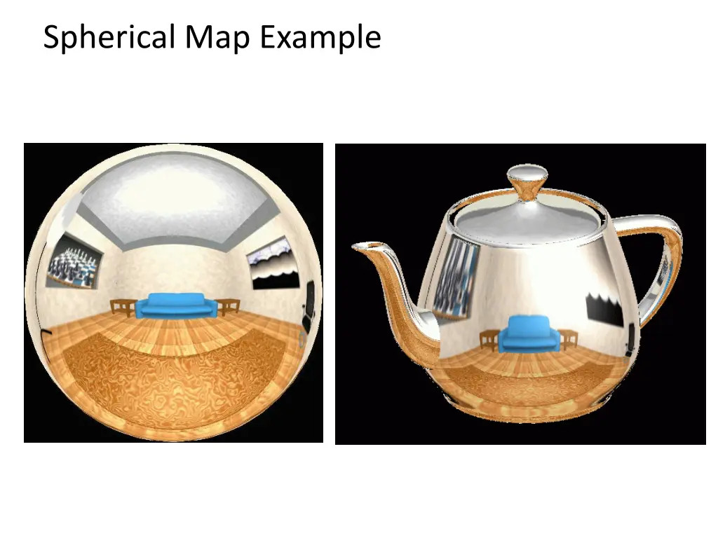 spherical map example