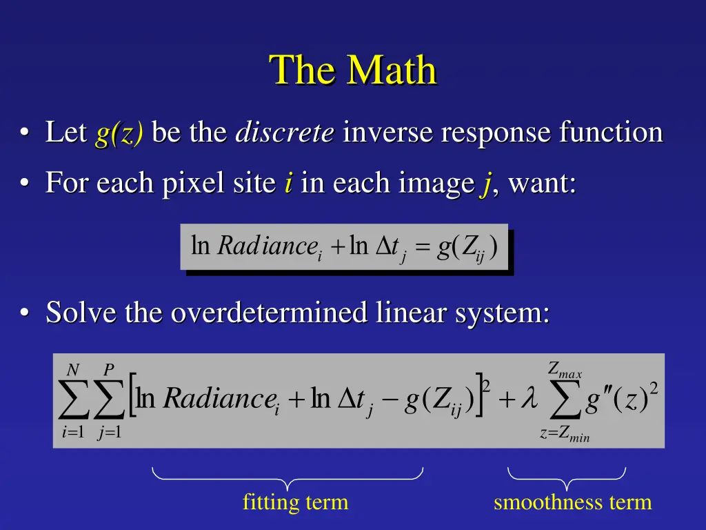 the math