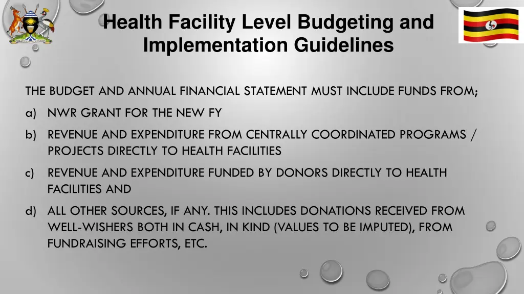 health facility level budgeting 1