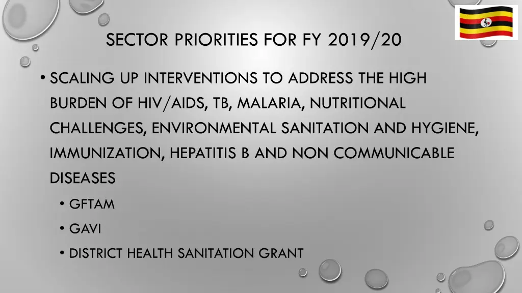 sector priorities for fy 2019 20 3