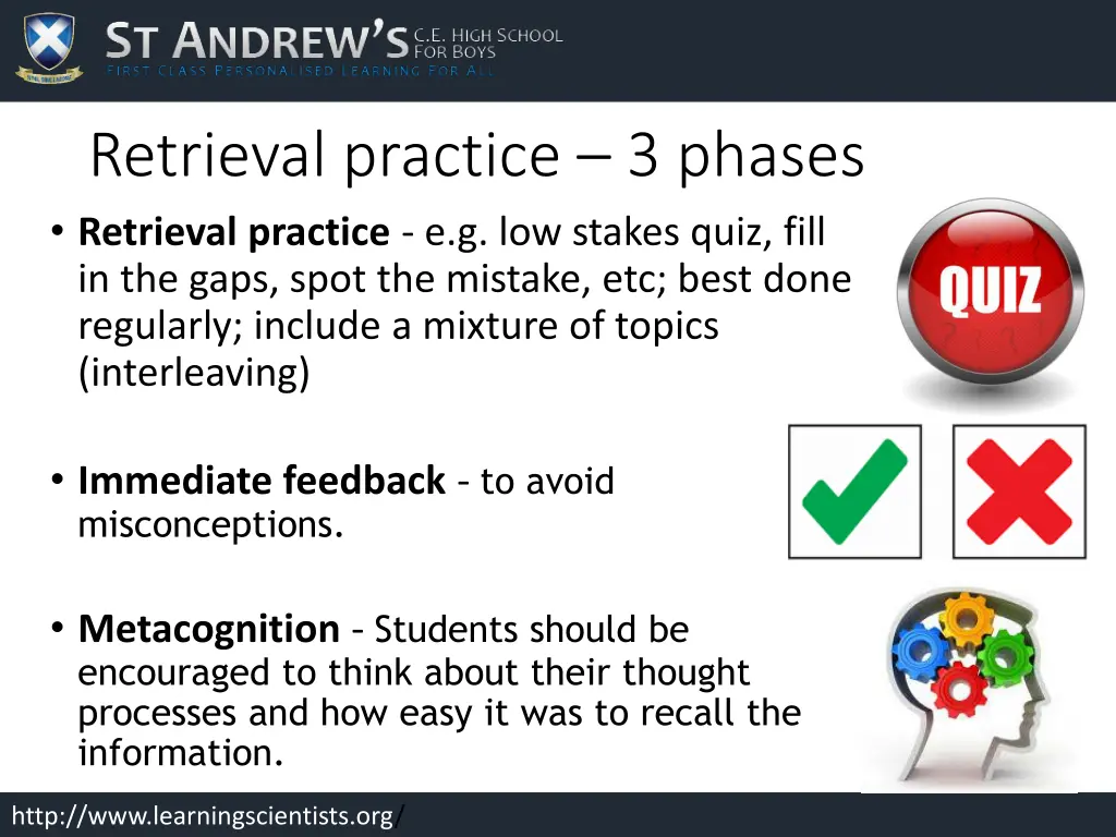 retrieval practice 3 phases retrieval practice