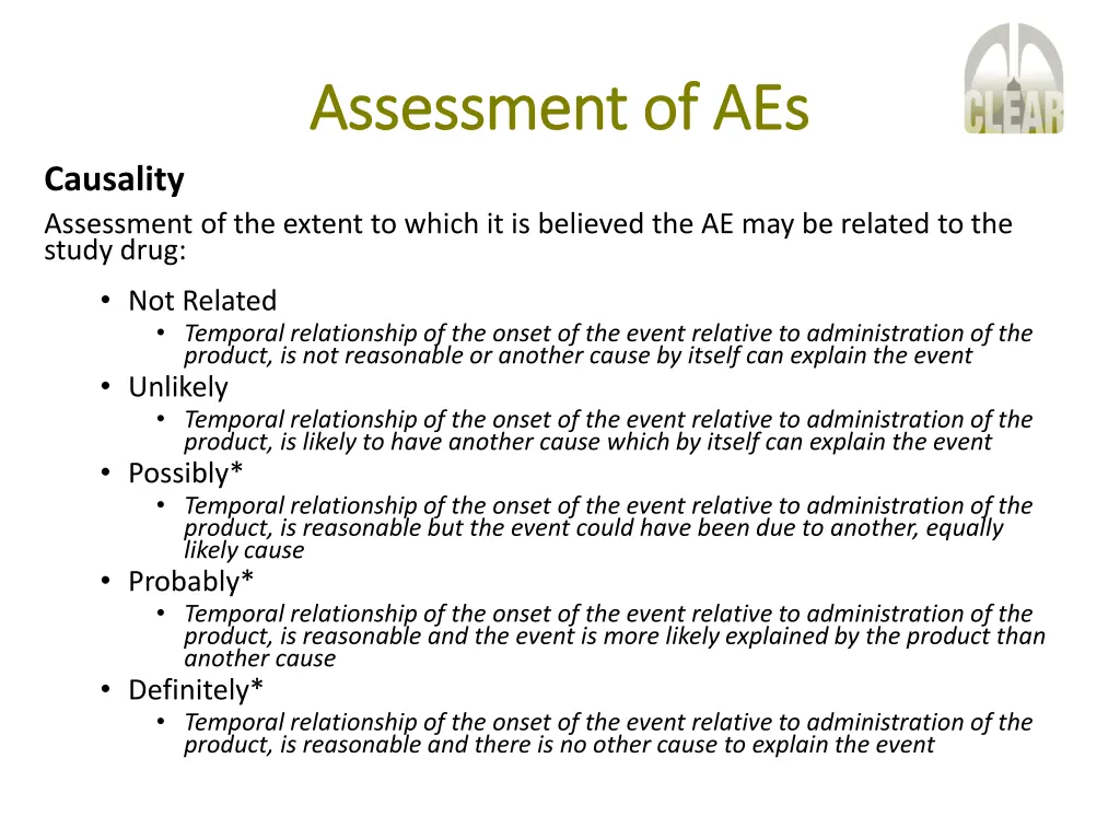 assessment of aes assessment of aes 2