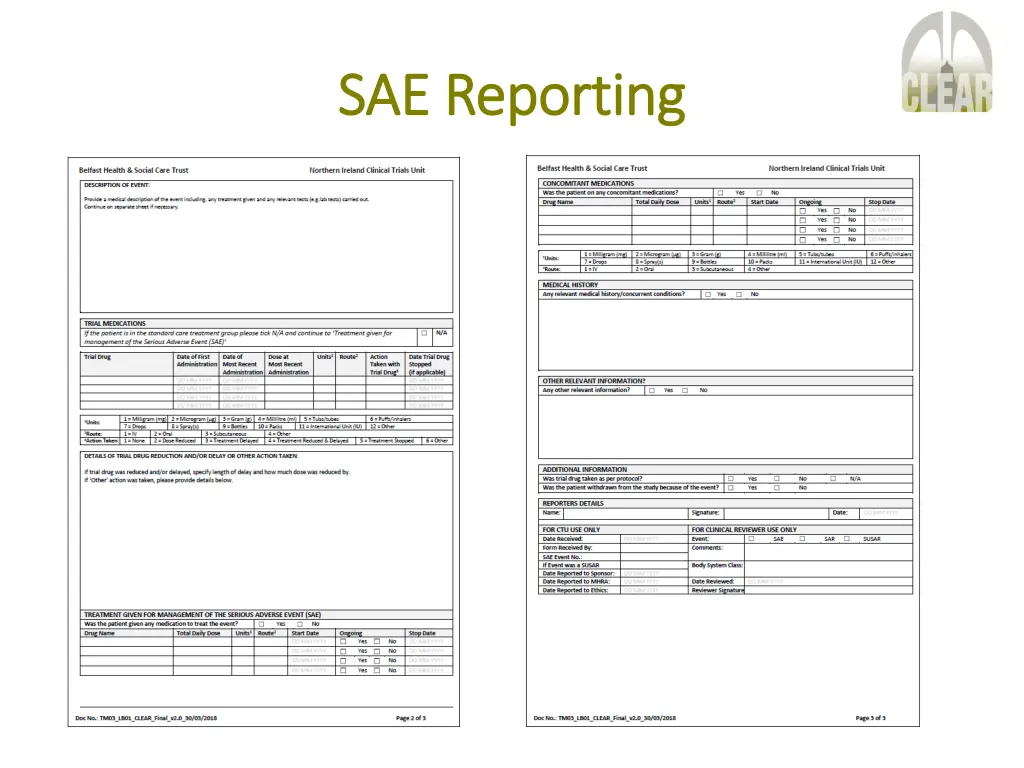 sae reporting sae reporting 2