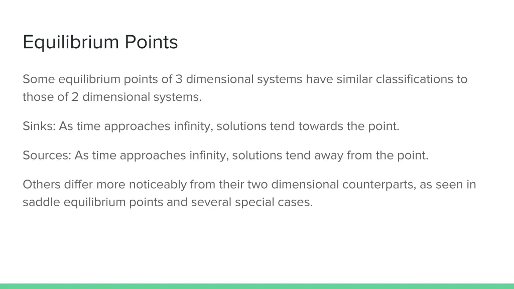 equilibrium points