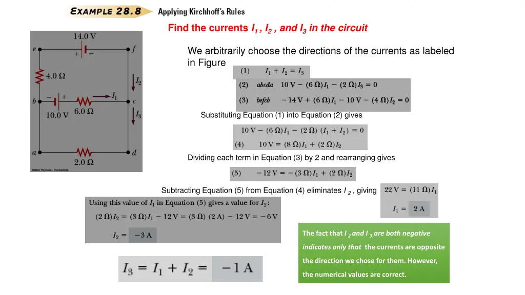 find the currents i 1 i 2 and i 3 in the circuit