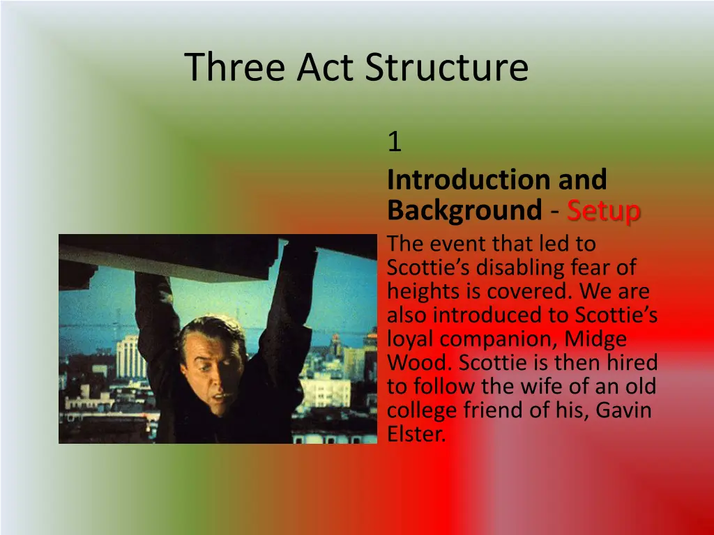 three act structure