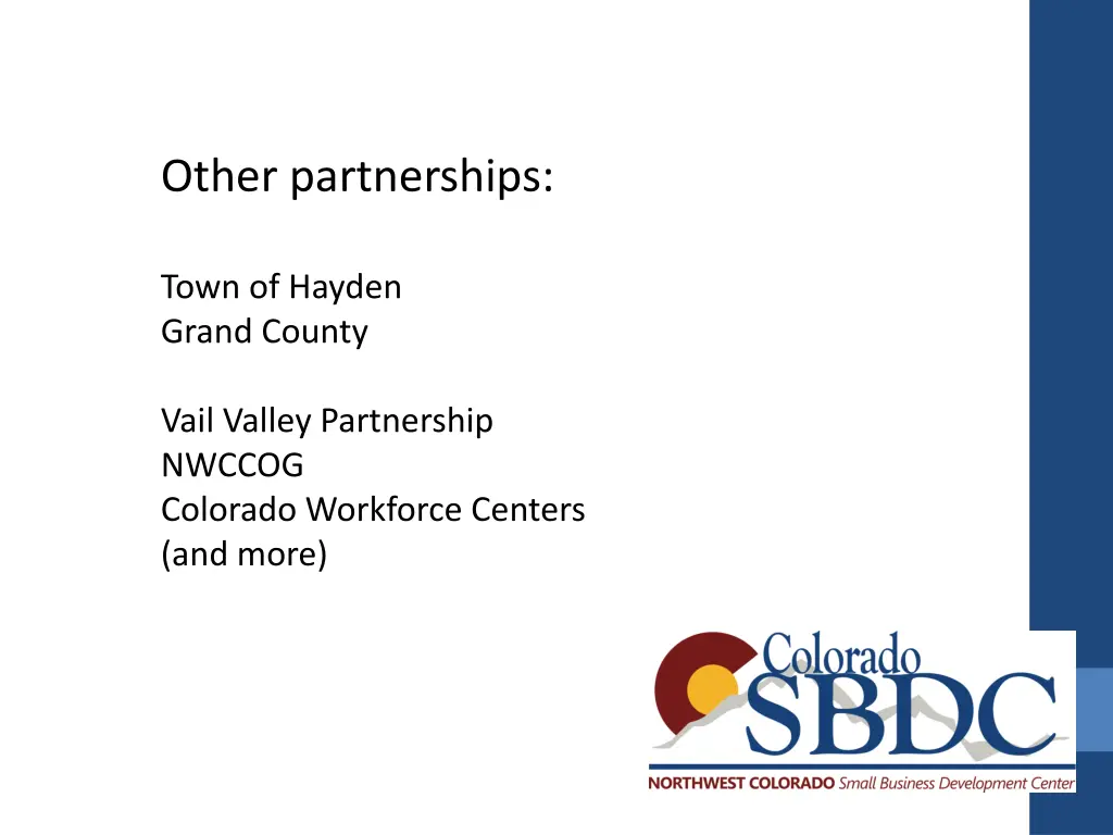 other partnerships