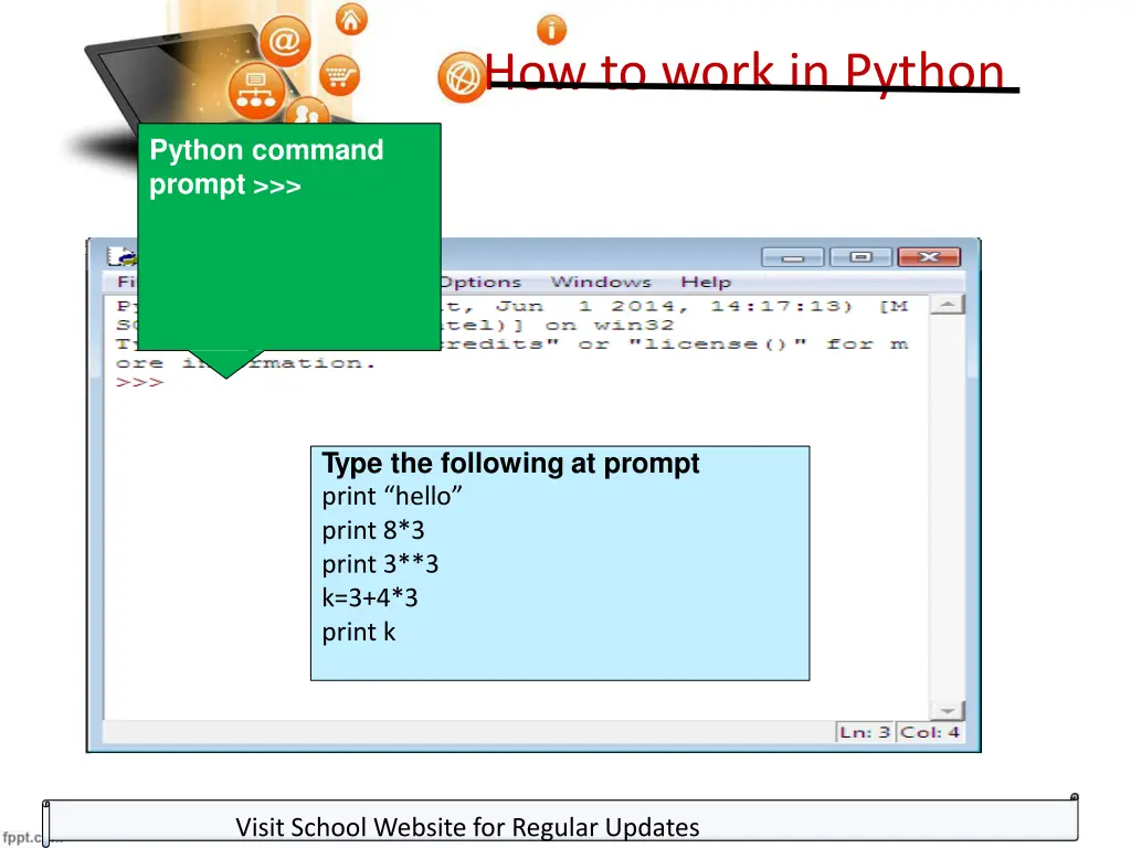 how to work in python 2