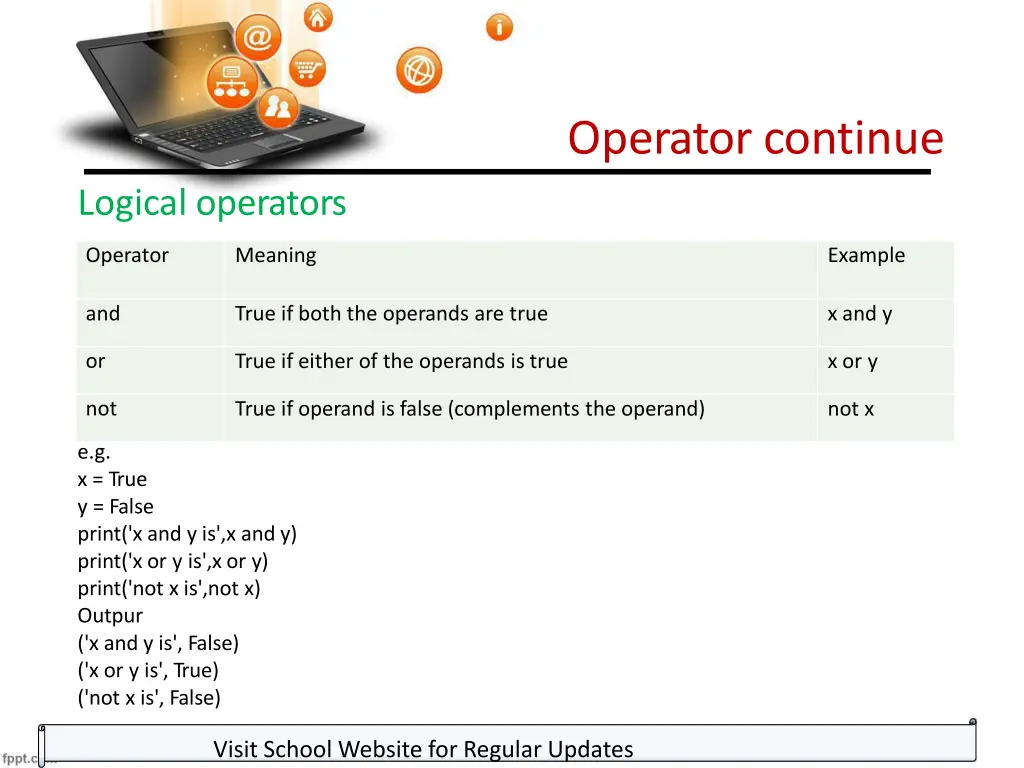 operator continue 5