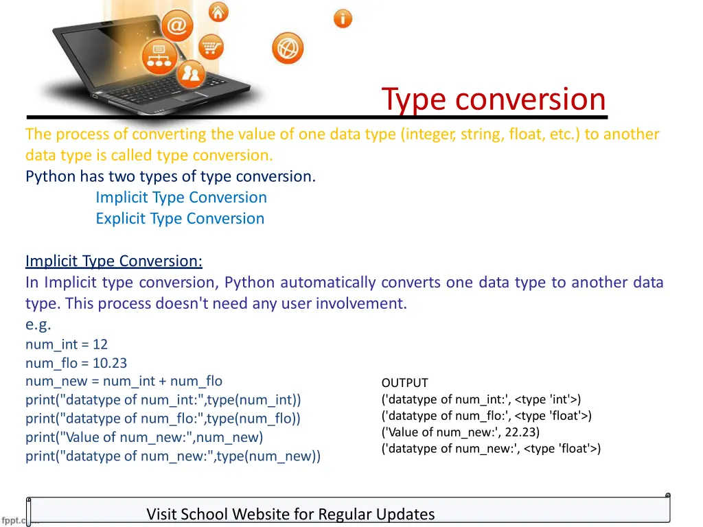 type conversion