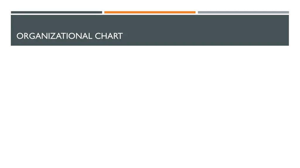 organizational chart