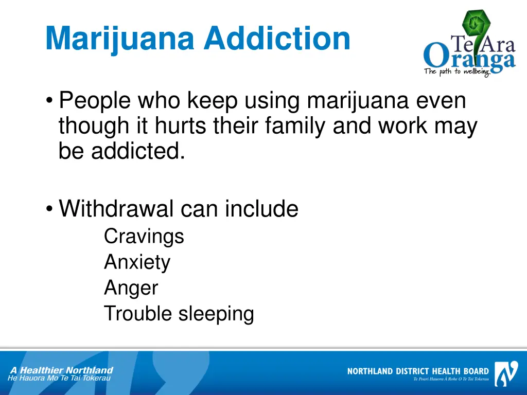 marijuana addiction