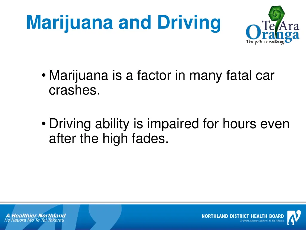 marijuana and driving