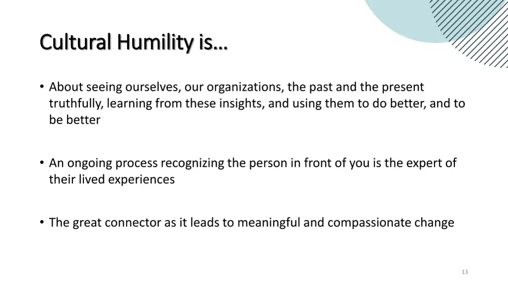 cultural humility is cultural humility is