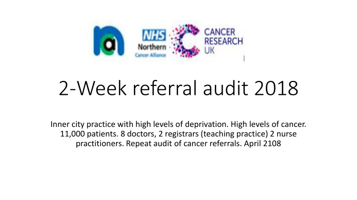 2 week referral audit 2018