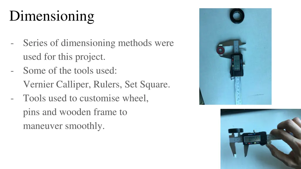 dimensioning