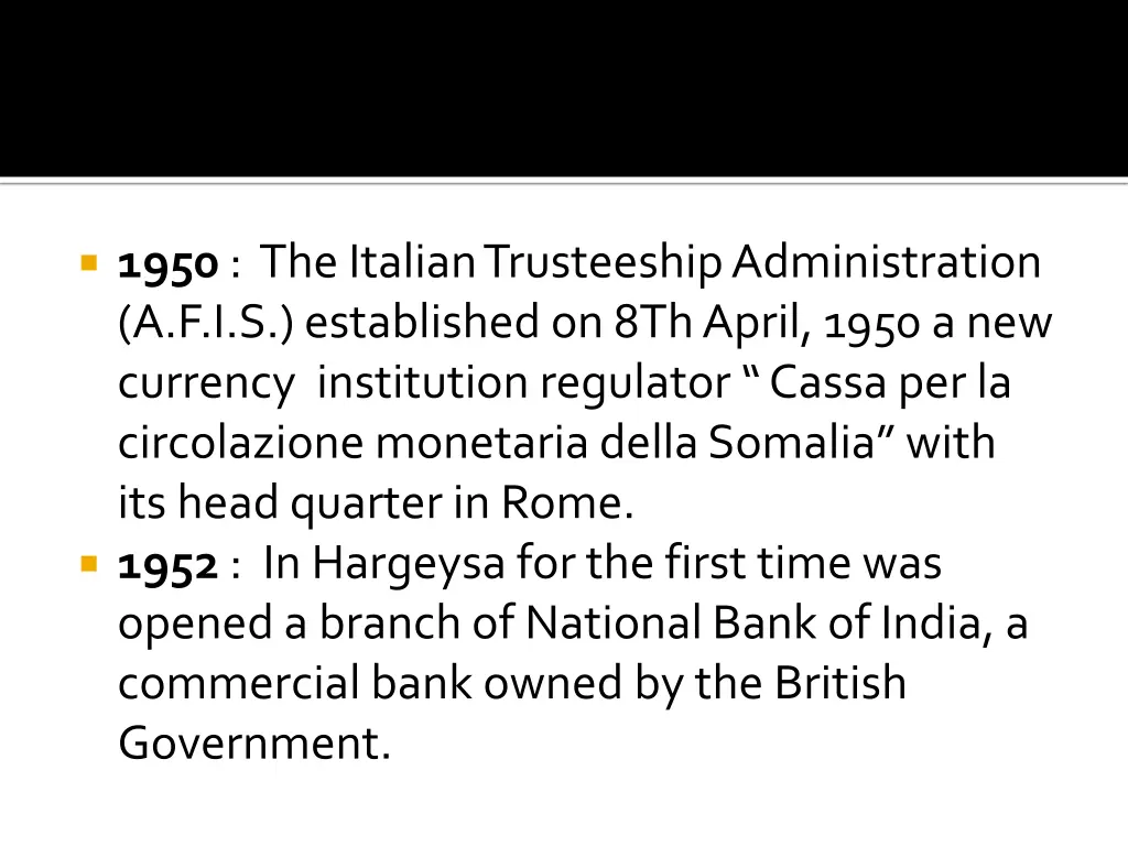 1950 the italian trusteeship administration