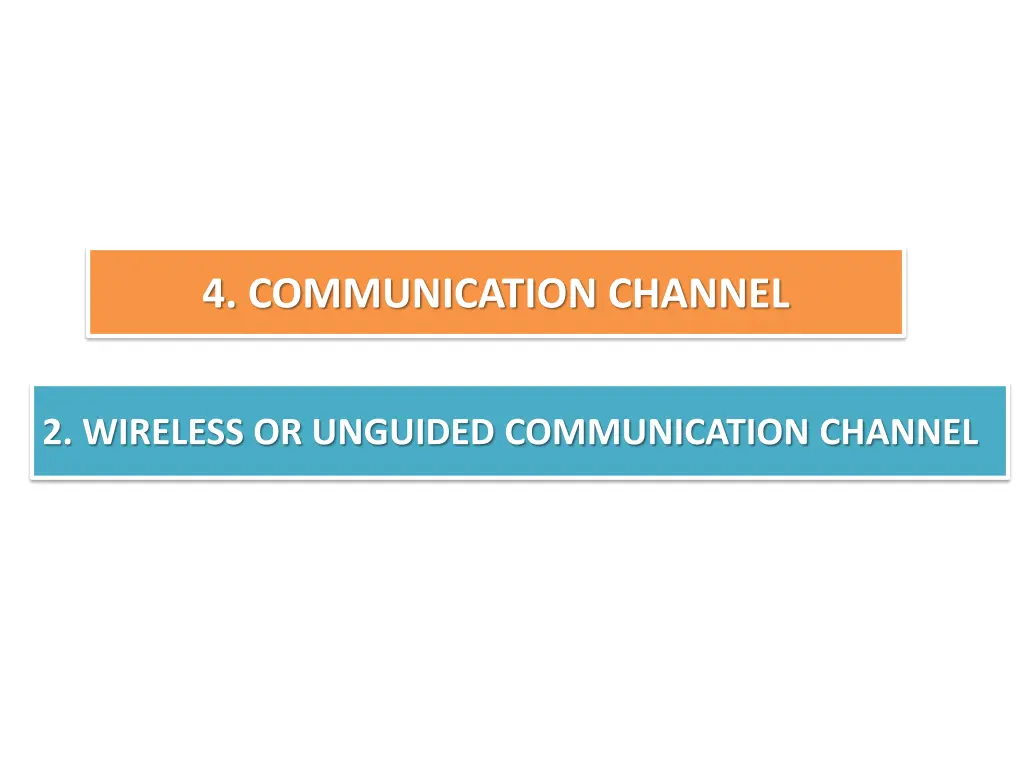 4 communication channel 1