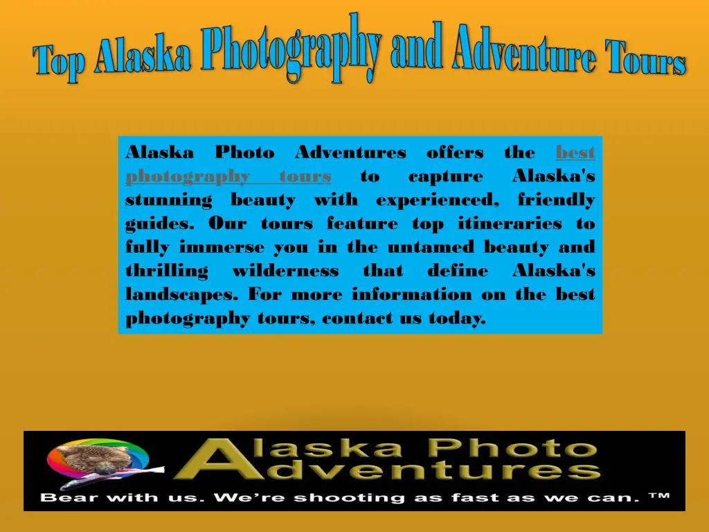 top alaska photography and adventure tours 3