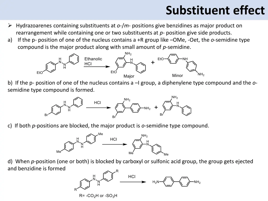 substituent effect