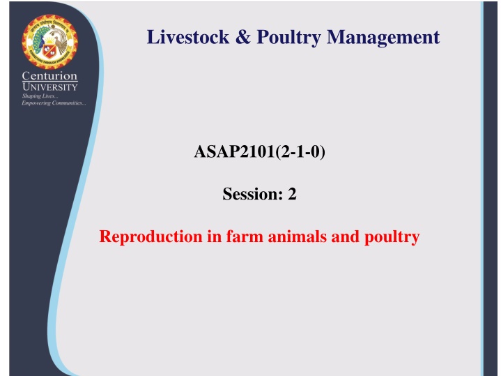 livestock poultry management