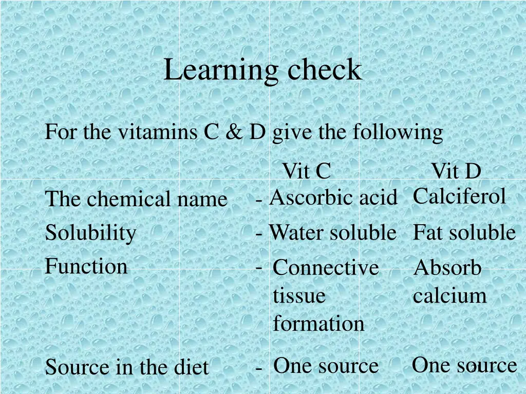 learning check 4