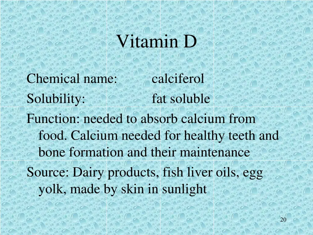 vitamin d