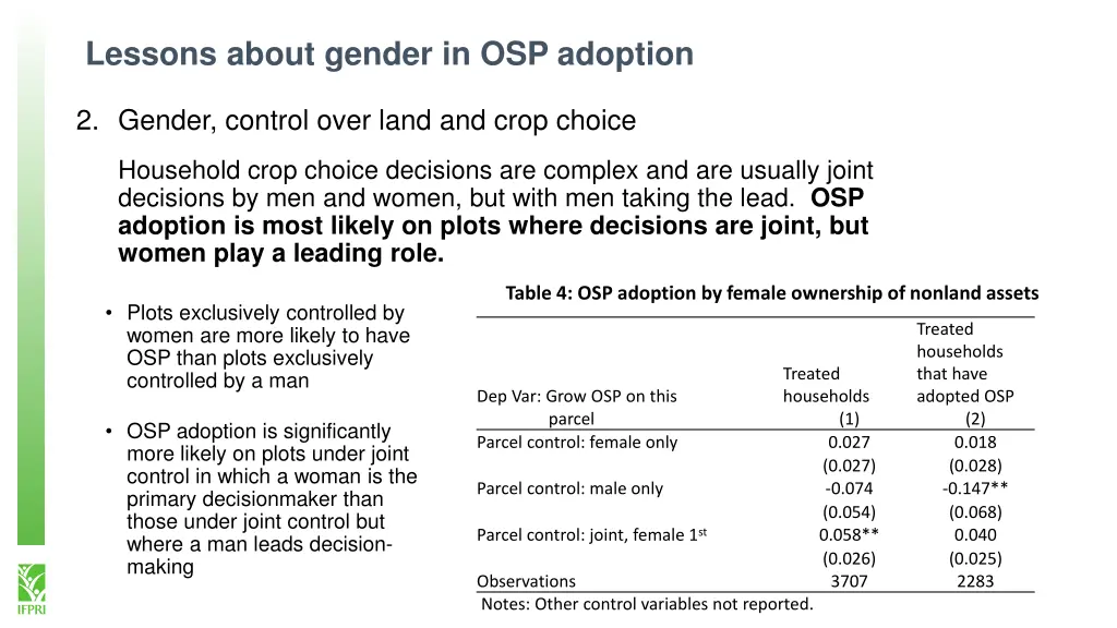 lessons about gender in osp adoption 1