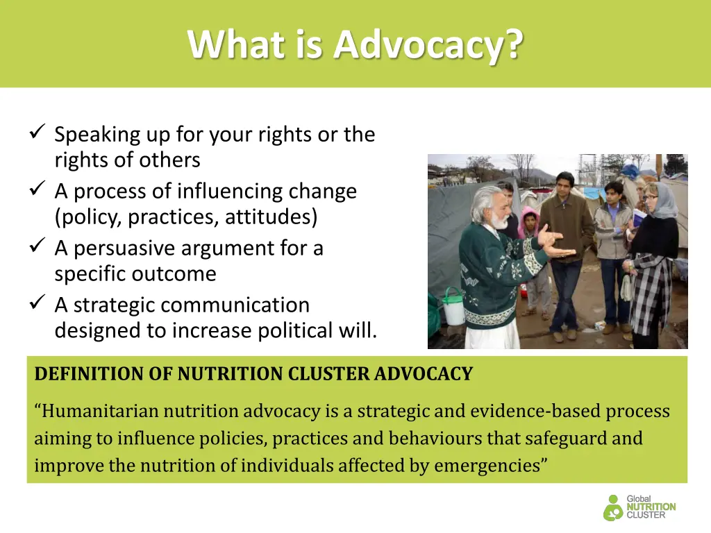 what is advocacy