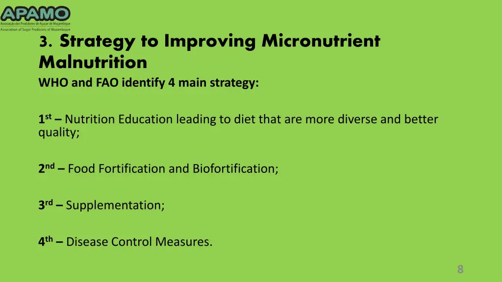 3 strategy to improving micronutrient