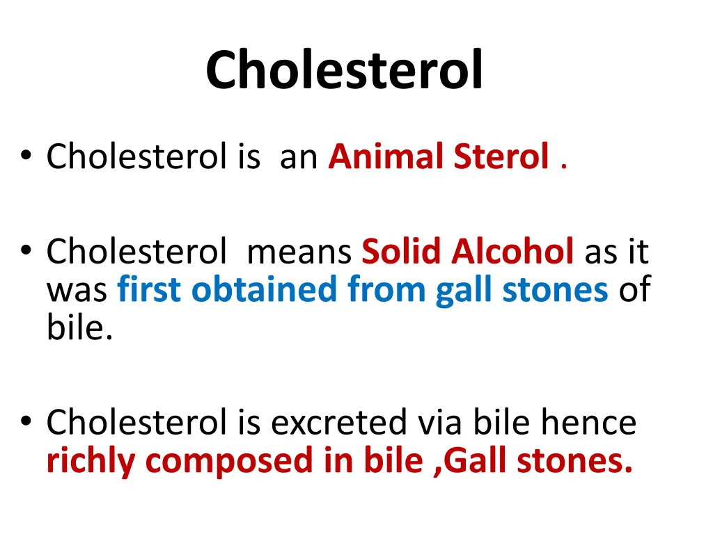 cholesterol 1