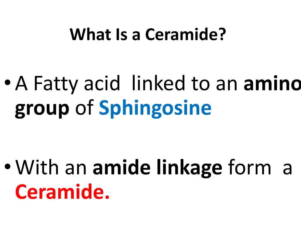 what is a ceramide