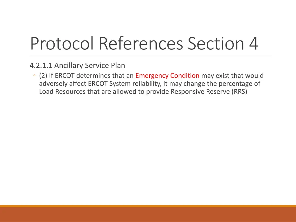 protocol references section 4