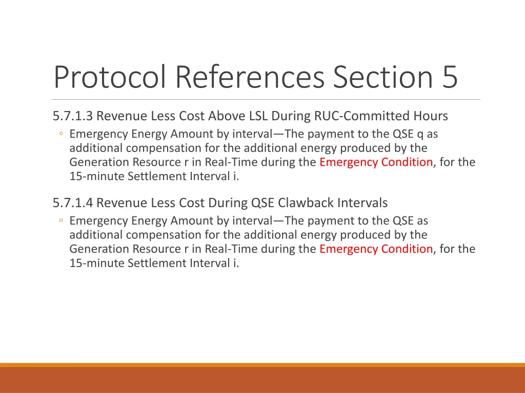 protocol references section 5