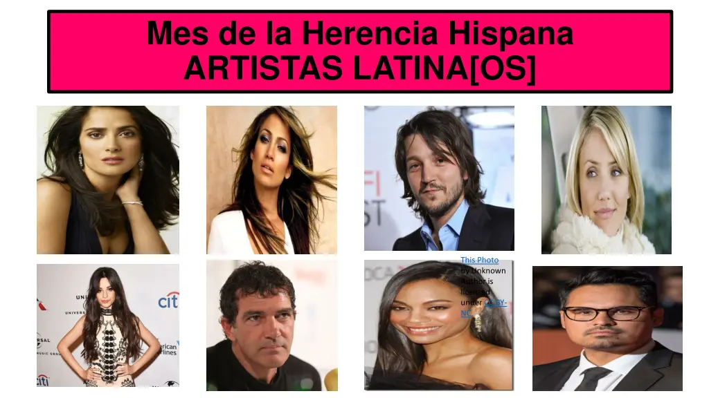 mes de la herencia hispana artistas latina os