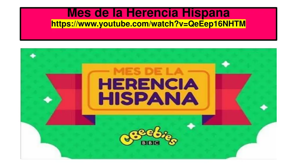 mes de la herencia hispana https www youtube 7