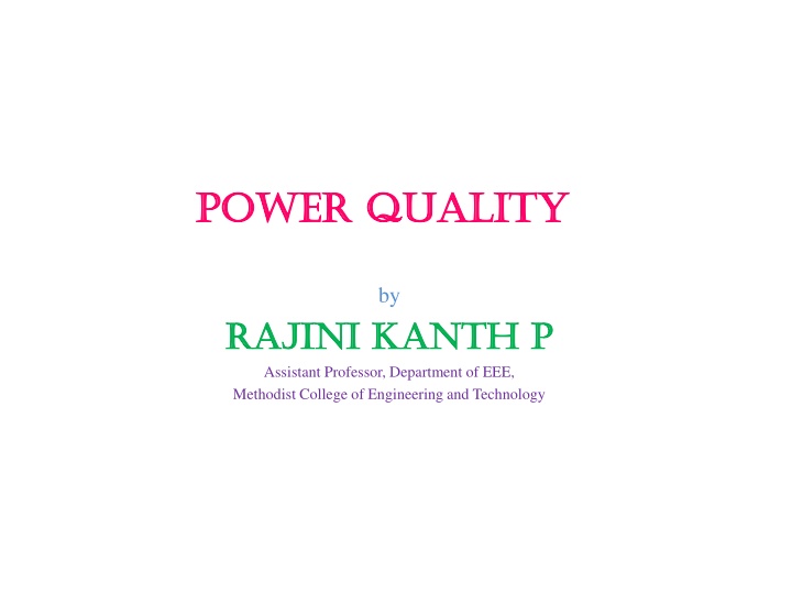 power quality power quality