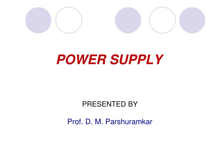 power supply