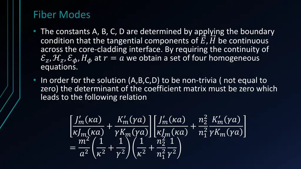 fiber modes 1